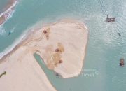 Akhirnya Pengerukan Alur Muara Air Kantung Dimulai, Akses Keluar Masuk Kapal Kembali Lancar