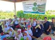 Pelajaran Bertani Untuk Anak Sekolah, PT.Timah Beri Edukasi Farm Estate, Kenalkan Aneka Ragam Jenis Tanaman