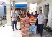 Banjir Kawasan Pesisir Akibat Hujan Besar dan Pasang Air Laut, PT. Timah Salurkan Bantuan