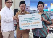 Juara Pertama Lomba Cerdas Cermat Islami, Asiung Pamit Dan Tinggalkan Kado Kemenangan Untuk Diskominfosta Bateng