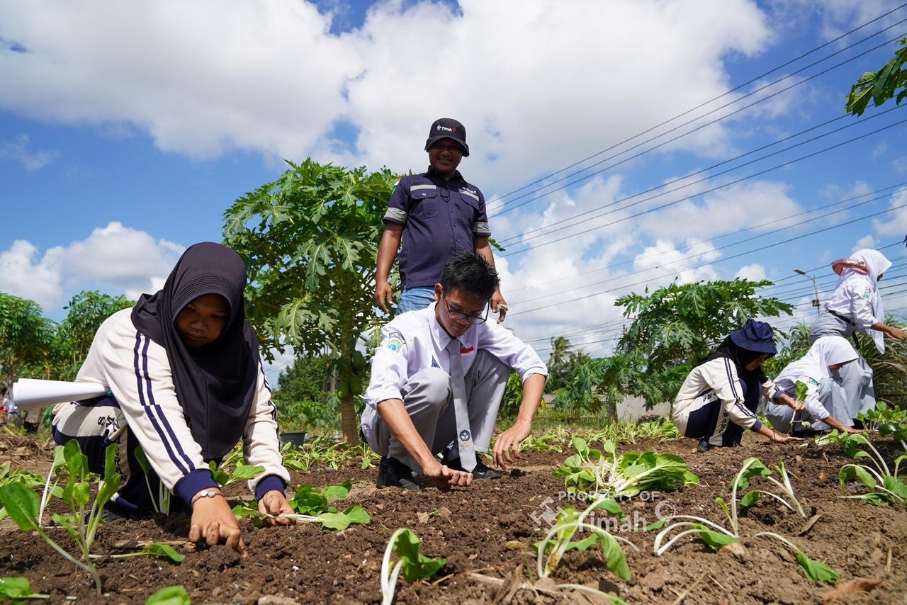Dari Kebun Agro ke Masa Depan Hijau, PT TIMAH Ajak Pelajar Mengenal Reklamasi dengan Cara Menyenangkan