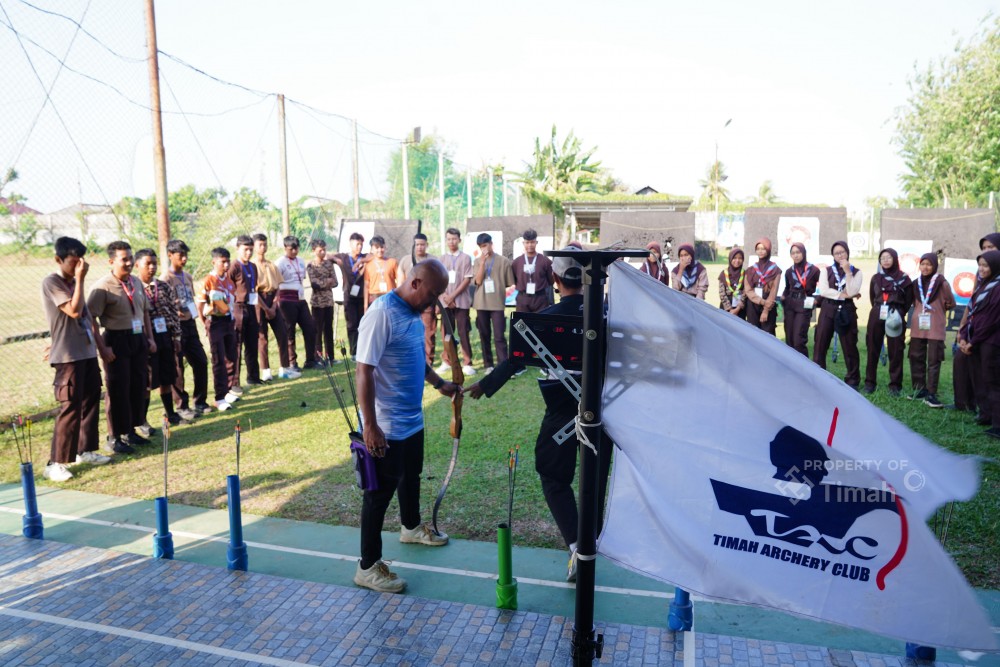 Menarik Busur, Membentuk Karakter, PT TIMAH Bekali Pramuka Pangkalpinang Menuju Jambore Nasional 2026