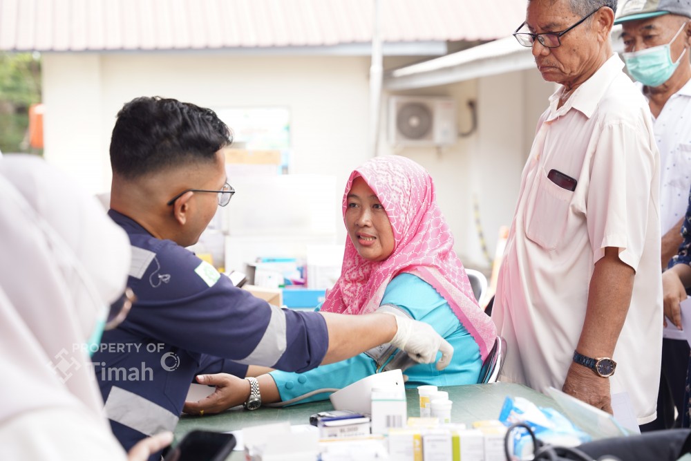 Saat Layanan Kesehatan Datang Menyapa Warga, 154 Masyarakat Sambut Bulan Bakti HUT ke-50 PT TIMAH dengan Penuh Syukur