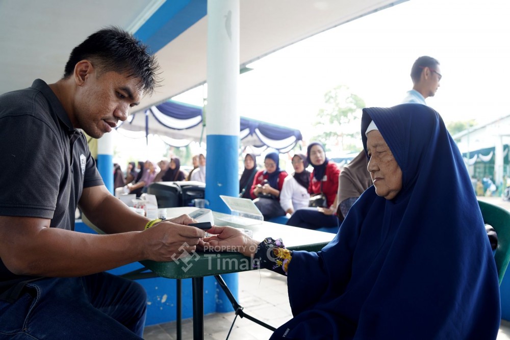 HUT ke-50 PT TIMAH Sentuh Hati Warga, 161 Masyarakat Belinyu Rasakan Manfaat Layanan Kesehatan Gratis