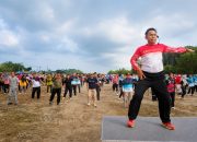 Dari Senam hingga Gotong Royong, PT TIMAH Hidupkan Napas Kemerdekaan di Bangka Barat