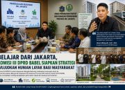 Belajar dari Jakarta, Komisi III DPRD Babel Siapkan Strategi Wujudkan Hunian Layak bagi Masyarakat