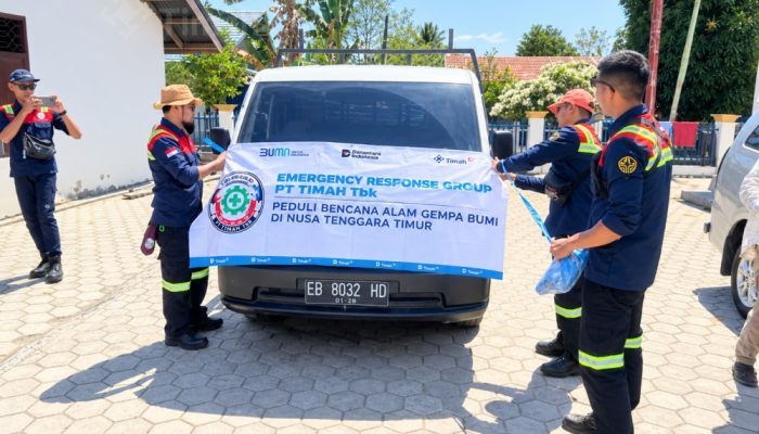 Tikar, Sembako, dan Harapan: PT TIMAH Menembus Luka Bencana Nagekeo