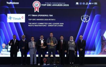 Bukan Sekadar Bintang, Dua Penghargaan TOP GRC Jadi Cermin Transformasi PT TIMAH