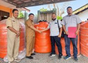 Saat Air Menjadi Barang Mahal, PT TIMAH Bantu Warga Mentok Lewat 15 Tangki Penampungan