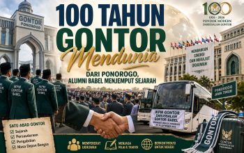 100 Tahun Gontor Mendunia: Dari Ponorogo, Alumni Babel Menjemput Sejarah