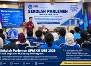 Dari Bangku Kampus untuk Rakyat: Sekolah Parlemen UBB Menempa Legislator Muda Berintegritas