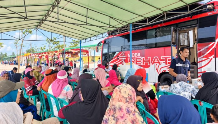 Tak Perlu Jauh ke Fasilitas Kesehatan, Mobil Sehat PT TIMAH Layani Warga di Kawasan Wisata Boozem