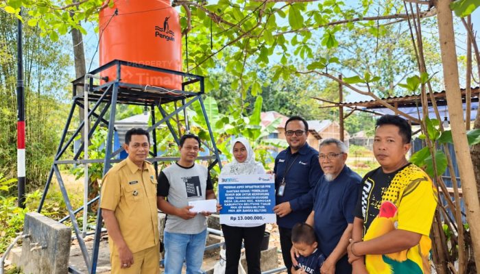 Sempat Kesulitan Air saat Kemarau, Warga Terang Bulan Apresiasi Bantuan Sumur Bor PT TIMAH