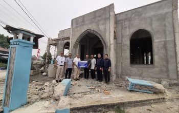 Masjid Al Ikhlas Air Rayak Dibangun Lebih Luas, PT TIMAH Suntik Bantuan Rp400 Juta