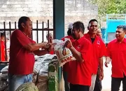Rudianto Tjen Terus Hadir untuk Rakyat, PDIP Belitung Timur Bergerak Bagikan Beras Serentak