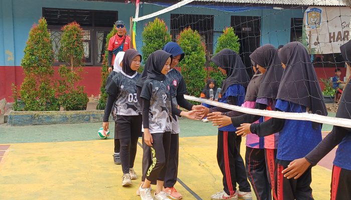 Buktikan Kualitas, SDN 55 Pangkalpinang Juara 3 Voli BAPOPSI